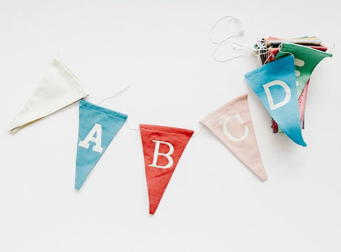 personalized bunting for nursery by funnest