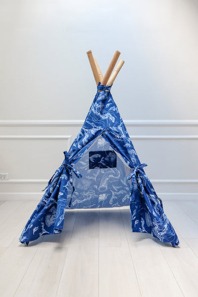 Teepee with Feanne Print