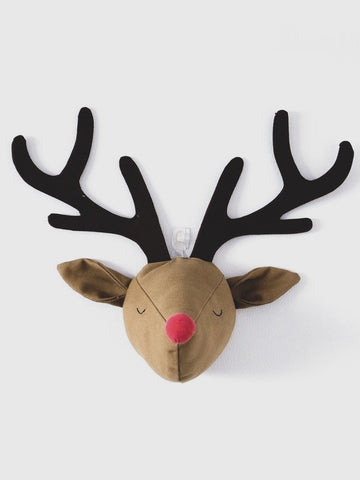 Rudolph head wall decal by Funnest