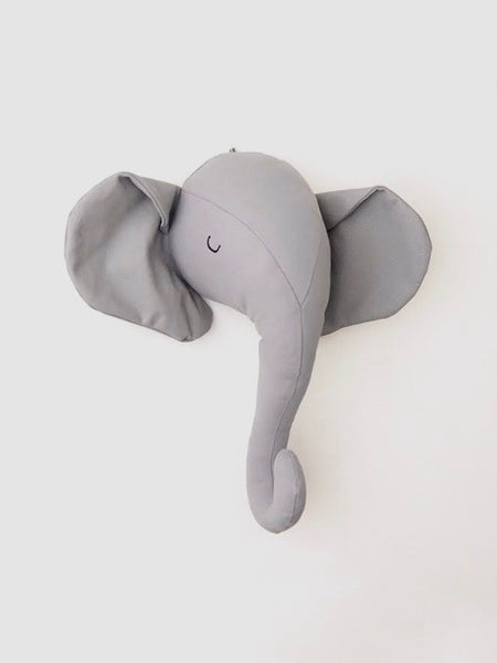 Elephant head wall decal by funnest