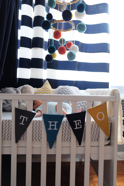 Personalized Canvas Bunting